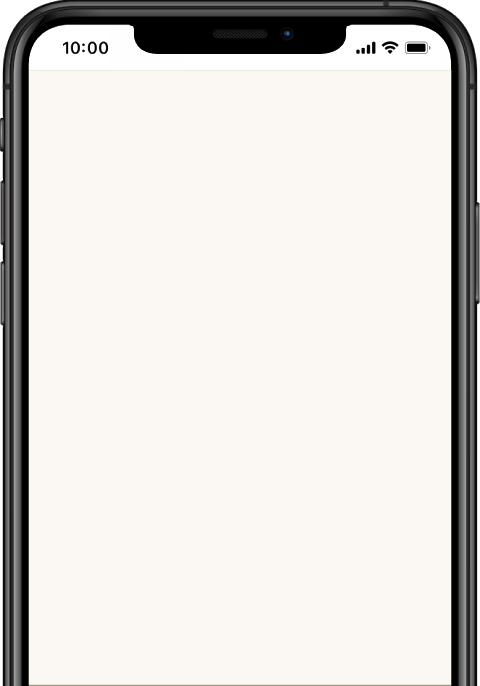 カスタマイズ UI のスマートフォン表示例